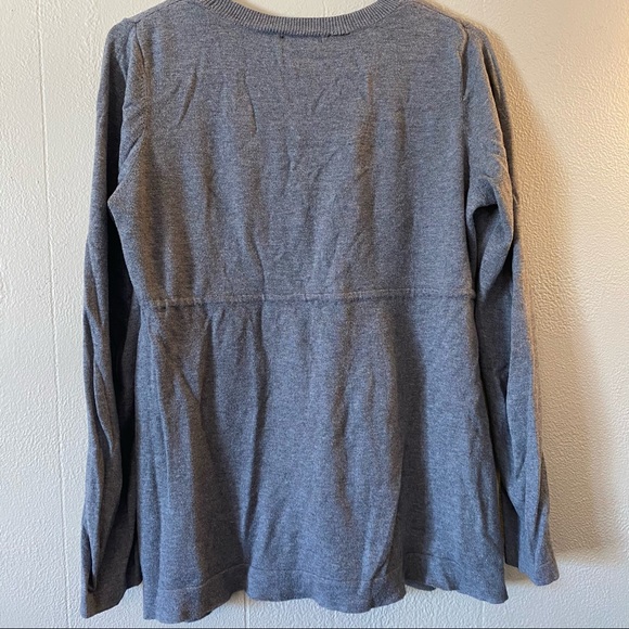 Tie Front Long Sleeved Shirt - Picture 5 of 5